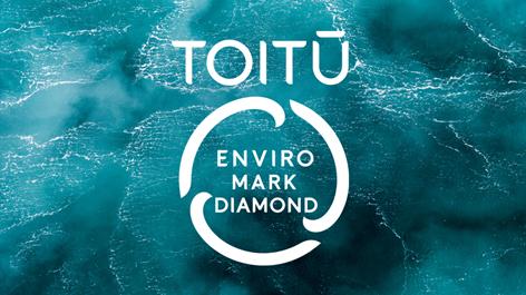 Pharmapac has once again reached the highest level of enviromark certification, Toitū enviromark diamond image
